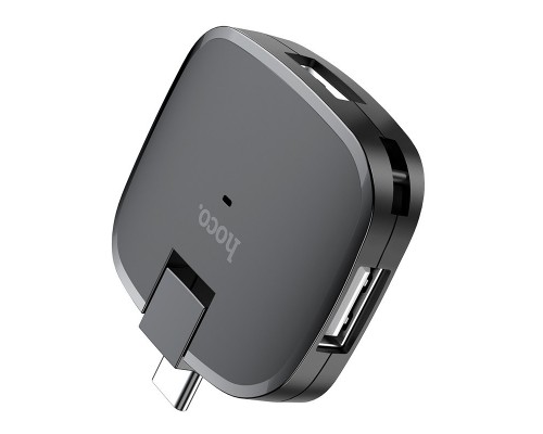 Переходник HUB Hoco HB11 Type-C to 3 USB (00000038289_1)