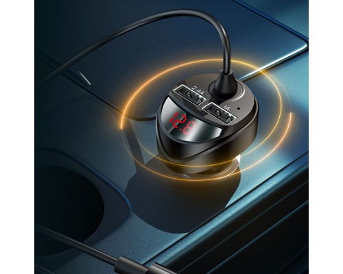 АЗУ Usams US-CC119 C22 (2USB/3.4A) + 3in1 combo кабель (00000042611_1)