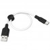 Дата кабель Hoco X21 Plus Silicone Type-C Cable (0.25m) (00000035214_1)