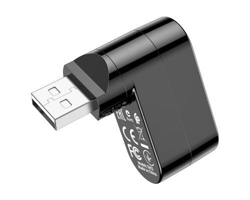 Переходник HUB Borofone DH3 three-port USB splitter (00000056870_1)