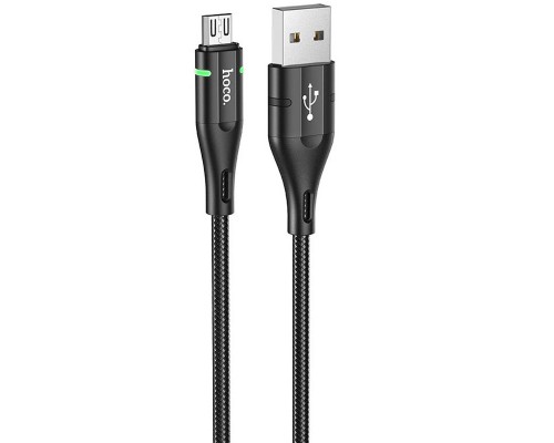 Дата кабель Hoco U93 "Shadow" MicroUSB (1.2 m) (00000040795_1)