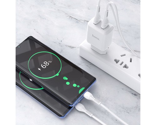 СЗУ HOCO N7 (2USB/2,1A) + USB - Type-C (00000049074_2)