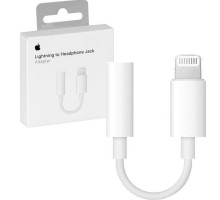 Адаптер для Apple Lightning to 3.5mm Headphone Jack (ААА) (box, no logo) (00000026590_1)
