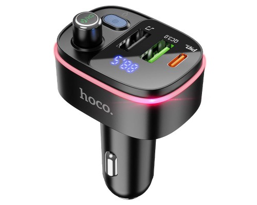 АЗУ FM модулятор HOCO E62 PD20W+QC3.0 (00000053010_1)