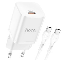 СЗУ HOCO N19 Rigorous PD25W 1Type-C + cable Type-C to Type-C (00000052993_1)