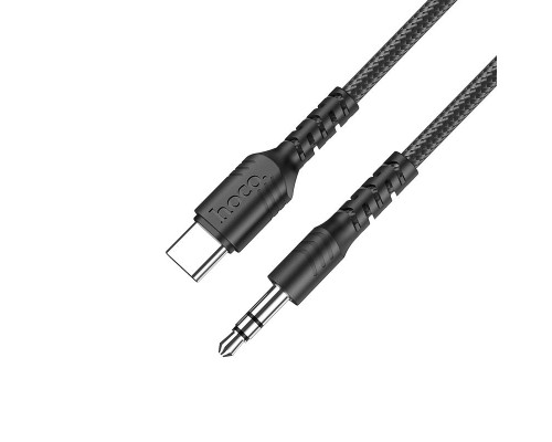 Аудио кабель Aux Hoco UPA17 (AUX 3.5 to Type-C) (1m) (00000052989_1)
