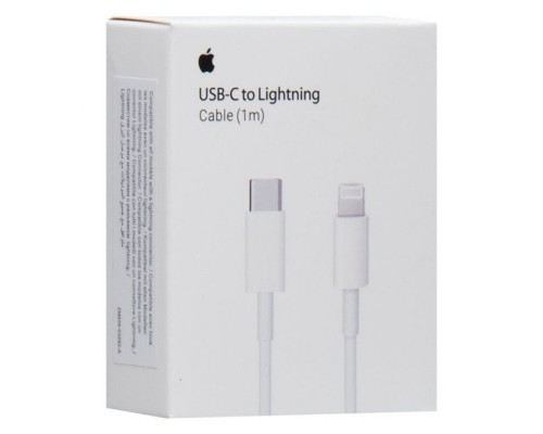 Дата кабель Foxconn для Apple iPhone Type-C to Lightning  (AAA grade) (1m) (box) (00000043738_1)