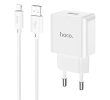 СЗУ Hoco C106A Leisure 10.5W (1USB-A) + кабель USB to Lightning (00000076414_1)