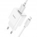 СЗУ Hoco C106A Leisure 10.5W (1USB-A) + кабель USB to Lightning (00000076414_1)