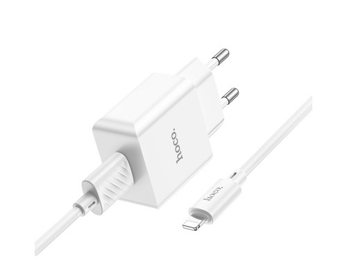 СЗУ Hoco C106A Leisure 10.5W (1USB-A) + кабель USB to Lightning (00000076414_1)