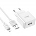 СЗУ Hoco C106A Leisure 10.5W (1USB-A) + кабель USB to Lightning (00000076414_1)