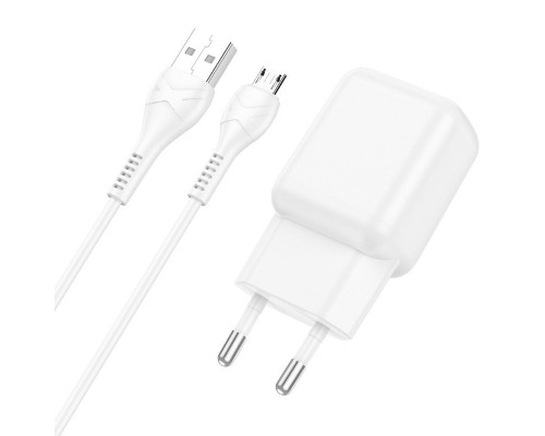 СЗУ Hoco C96A 2.1A (1USB-A) + кабель USB to MicroUSB (00000076629_1)