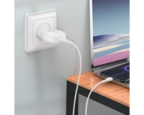 СЗУ Hoco C96A 2.1A (1USB-A) + кабель USB to MicroUSB (00000076629_1)