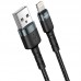 Дата кабель Hoco DU46 Charging USB to Lightning (1m) (00000040791_1)