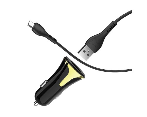 АЗУ Hoco Z31 QC3.0 (2USB/3.4A) + microUSB (00000034598_2)