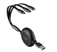 Дата кабель Baseus Golden Loop 3-in-1 (1.2m) (CAMLT-JH) (00000035167_1)
