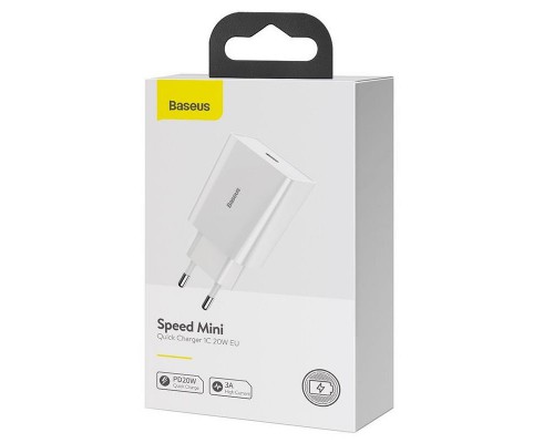 СЗУ Baseus Speed Mini Quick Charger 1C 20W (CCFS-S) (00000049192_2)