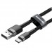 Дата кабель Baseus Cafule Type-C Cable 3A (1m) (CATKLF) (00000031871_1)