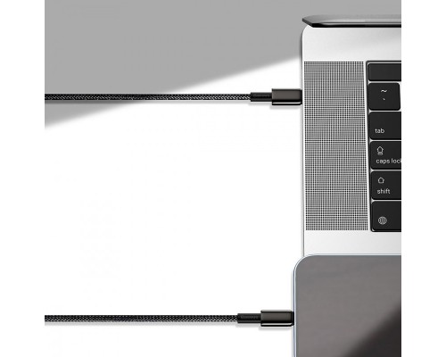 Дата кабель Baseus Tungsten Gold Type-C to Lightning PD 20W (1m) (CATLWJ) (00000048847_1)