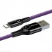 Дата кабель Baseus C-shaped (со световым индикатором) USB to Lightning 2.4A (1m) (CALCD) (00000027364_2)
