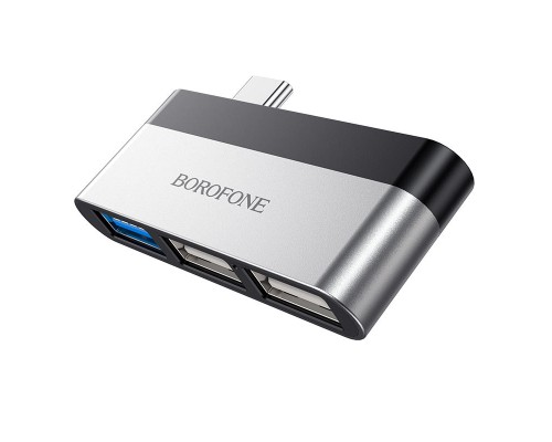 Переходник Borofone DH1 Type-C to USB (00000057042_1)