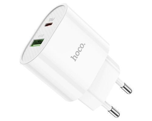 СЗУ HOCO C95A PD 20W+QC3.0 (1USB/Type-C/3A) (00000053232_1)