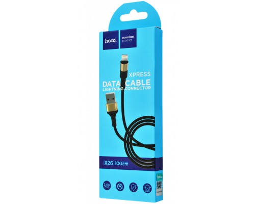 Дата кабель Hoco X26 Xpress Lightning Cable (1m) (00000030945_1)