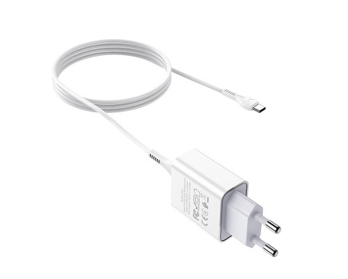 СЗУ HOCO C81A (1USB/2.1A) + Type-C (00000042360_1)
