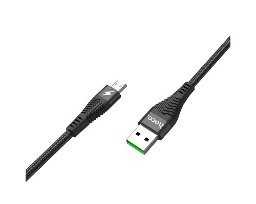 Дата кабель Hoco U53 Flash microUSB (4A) (1.2m) (00000032924_1)