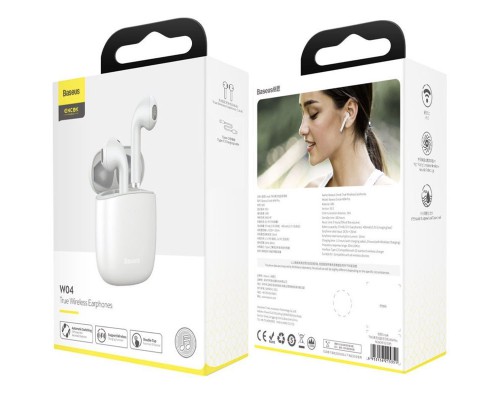Беспроводные TWS наушники Baseus Encok W04 (NGW04) (00000042394_1)