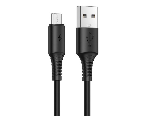 Дата кабель Borofone BX47 Coolway USB to MicroUSB (1m) (00000056977_2)