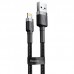 Дата кабель Baseus Cafule Lightning Cable 2.4A (1m) (CALKLF) (00000037213_3)