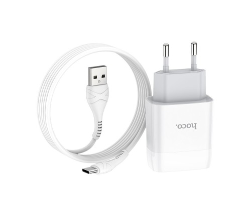 СЗУ HOCO C73A (2USB/2.4A) + Type-C (00000036215_1)