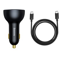 АЗУ Baseus Qualcomm® QC5 Multi-Port 2xType-C+USB 160W (with cable Type-C to Type-C 100W (20V/5A) 1m) (00000057588_1)