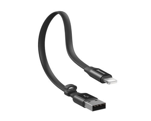 Дата кабель Baseus Nimble Portable USB to Lightning (23см) (CALMBJ-B01) (00000023861_1)
