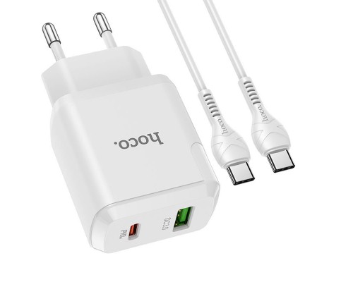 СЗУ Hoco N5 Favor 20W PD+QC3.0 Type-C to Type-C (00000043050_1)