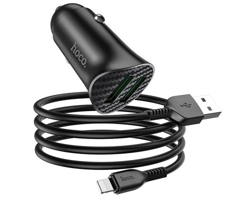 АЗУ Hoco Z39 QC3.0 (2USB) + Lightning (00000041718_2)