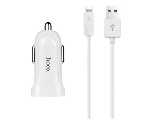 АЗУ Hoco Z2 Charger + Cable (Lightning) 1.5A 1USB (00000030971_1)