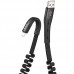 Дата кабель Hoco U78 "Cotton treasure elastic" MicroUSB (1.2М) (00000039185_1)