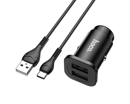 АЗУ Hoco NZ4 (2USB 2.4A) + Type-C (00000052958_1)