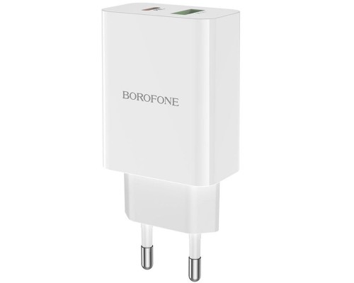 СЗУ Borofone BA56A Lavida PD20W/QC3.0 USB+Type-C (00000051650_1)