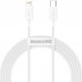 Дата кабель Baseus Superior Series Fast Charging Type-C to Lightning PD 20W (2m) (CATLYS-C) (00000053341_2)