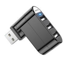 Переходник HUB Borofone DH3 three-port USB splitter (00000056870_1)