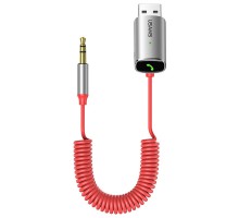 Bluetooth ресивер USAMS US-SJ504 Aluminum Alloy Car Wireless Audio Receiver BT 5.0 (00000051949_2)