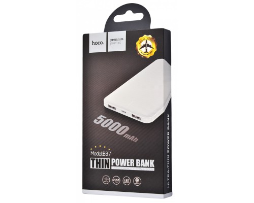 Портативное зарядное устройство Power Bank Hoco B37 Persistent 5000 mAh (00000030986_2)