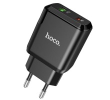 СЗУ Hoco N5 Favor 20W PD+QC3.0 (1USB/1Type-C/3A) (00000048311_1)