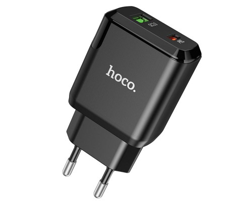 СЗУ Hoco N5 Favor 20W PD+QC3.0 (1USB/1Type-C/3A) (00000048311_1)