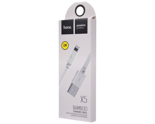 Дата кабель Hoco X5 Bamboo USB to Lightning (100см) (00000030279_1)