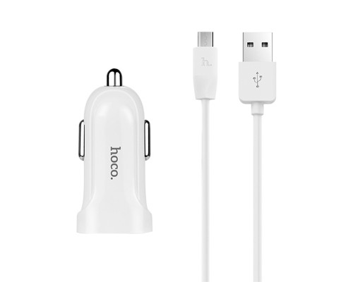 АЗУ Hoco Z2 Charger + Cable (Micro) 1.5A 1USB (00000030969_1)