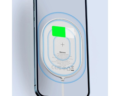 БЗУ Baseus Light Magnetic Wireless Charger for IP12 (WXQJ) (00000050759_1)